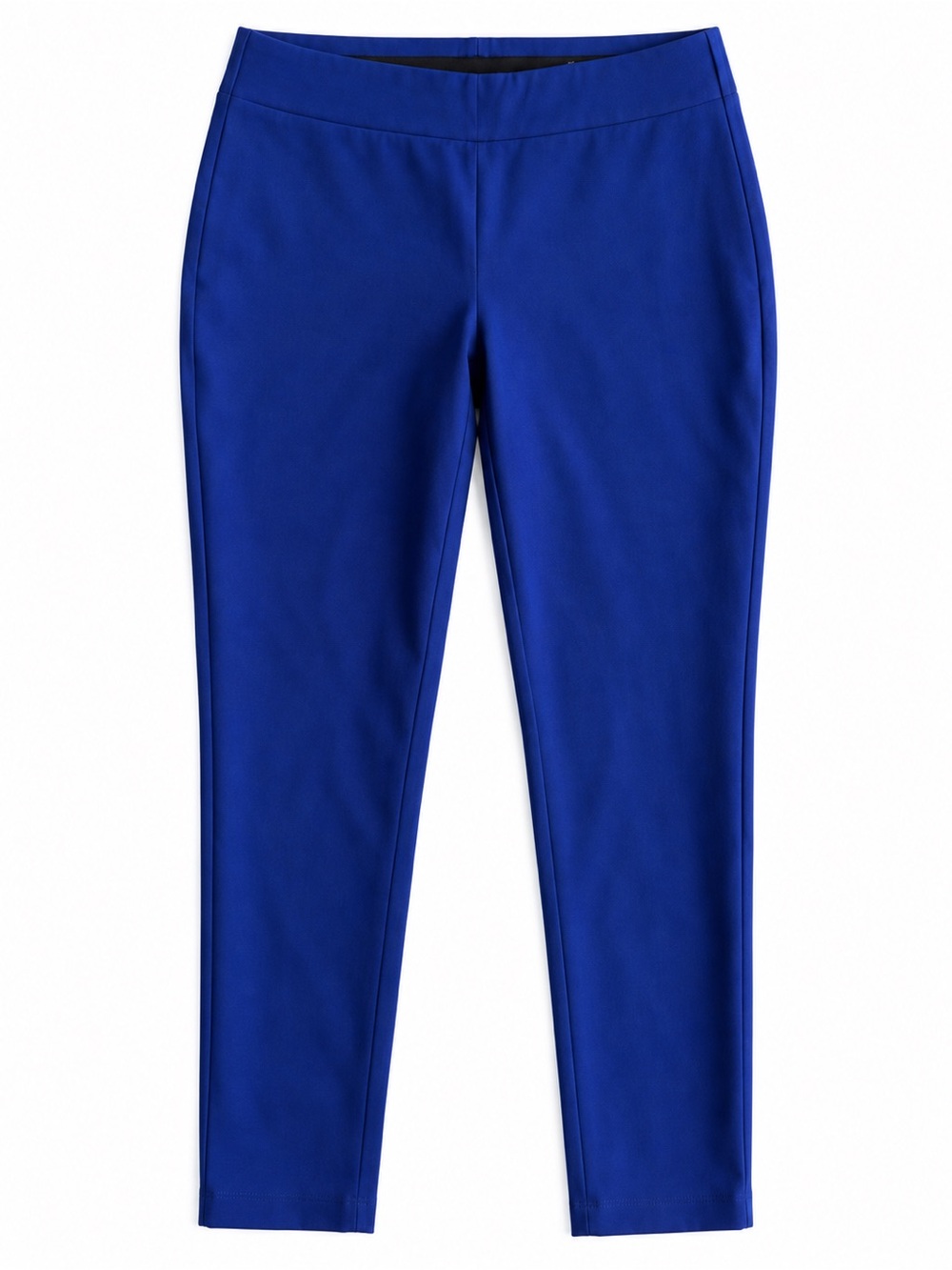 Chico’s Ponte Pull-On Leggings Stretch Knit Pants Navy Size 1 US 8